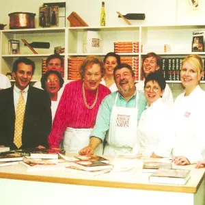 Julia Child taught at ICE when it was called Peter Kump's School of Culinary Arts.