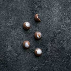 hazelnut chocolate truffles handmade by chef michael laiskonis