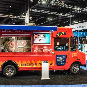The IBM food truck
