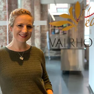 Colleen Gibson at Valrhona