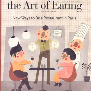 cover of art of eating quarterly journal