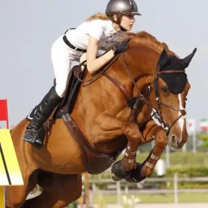 Francesca Kolowrat is a champion horse jumper and professional cook