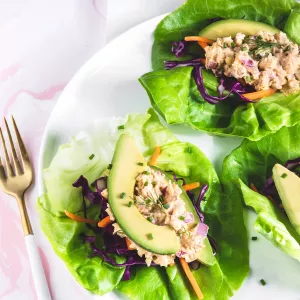 Vegan Chickpea Salad Wraps