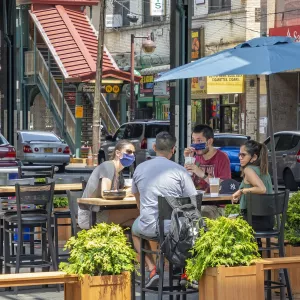 New York City outdoor dining during COVID-19 restrictions