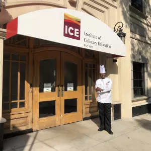 Chef Peter George at ICE Los Angeles