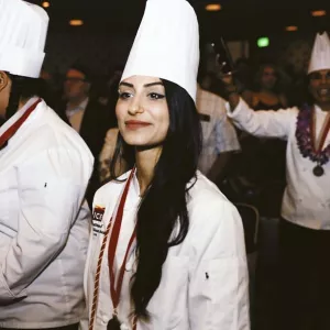 ICE alumna and chef, Sarah Sanders