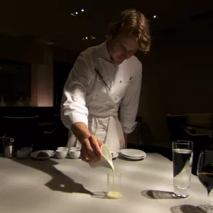Grant Achatz at Alinea as featured on "Spinning Plates"