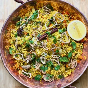 Vegetable Biryani with Basmati Rice