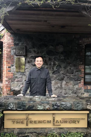 Matthew Leung is a commis at The French Laundry