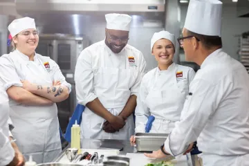 ICE culinary class with Chef Roger.