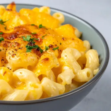 Bowl of mac and cheese