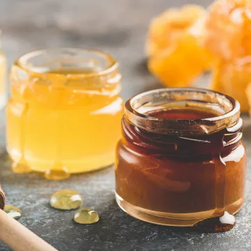 Jars of honey