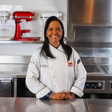 Sue Gonsalves is a Chef-Instructor at ICE.