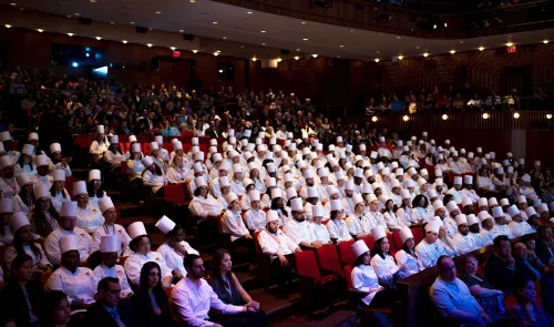 2018 commencement audience