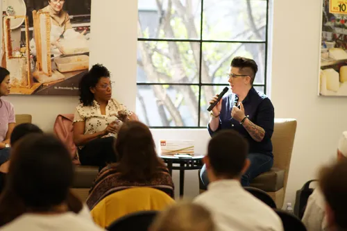 Guest speaker at ICE LA