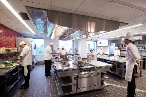 This space is exemplary among ICE’s professional culinary kitchens.