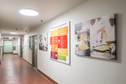 The facilities at the Institute of Culinary Education's Los Angeles campus