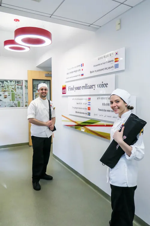The facilities at the Institute of Culinary Education's Los Angeles campus