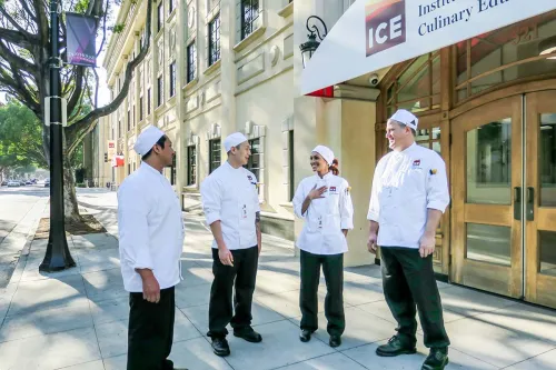 The facilities at the Institute of Culinary Education's Los Angeles campus