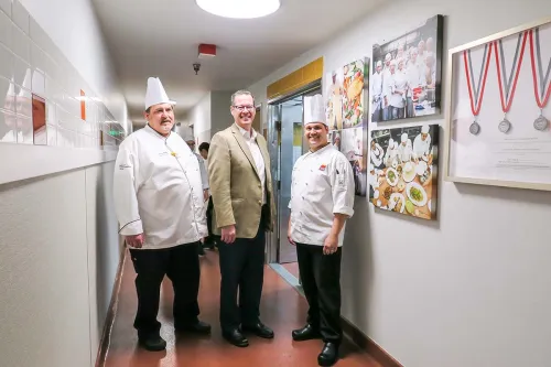 The facilities at the Institute of Culinary Education's Los Angeles campus