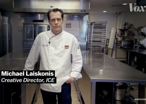 behind the scenes with Vox at ICE