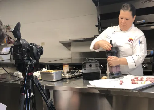 behind the scenes