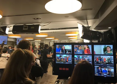 behind the scenes