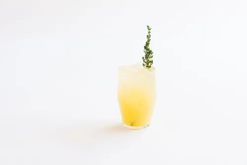 A cocktail in the Mixology Center at the Institute of Culinary Education