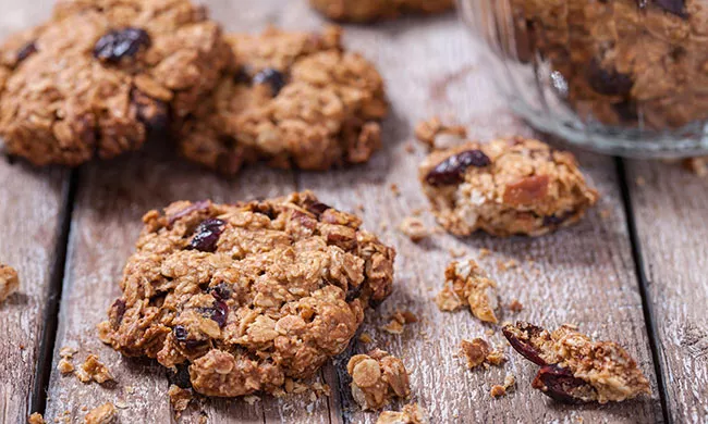 vegan cookies in plant-based classes for continuing education.