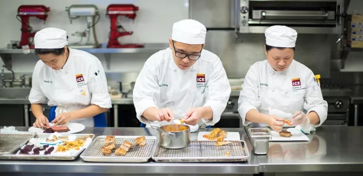Culinary Arts students aspire to become chefs