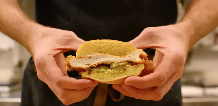 fried chicken sandwich