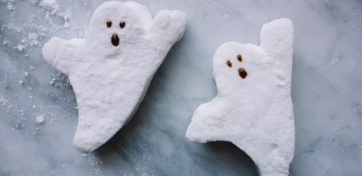 homemade ghost marshmallows for halloween