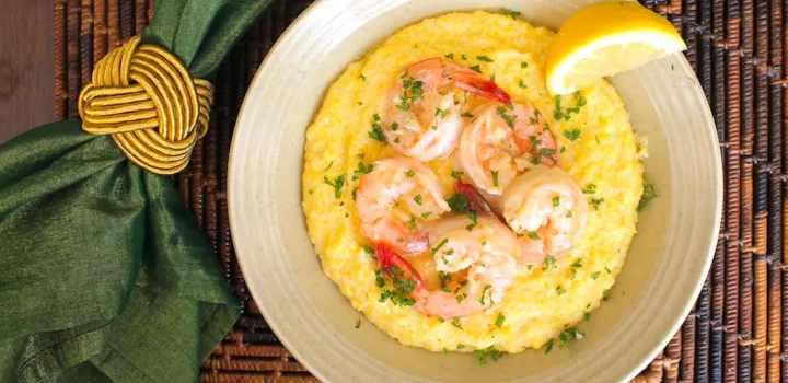 "Farewell to Paula Deen" Shrimp & Grits, a pop-culture inspired recipe from my blog