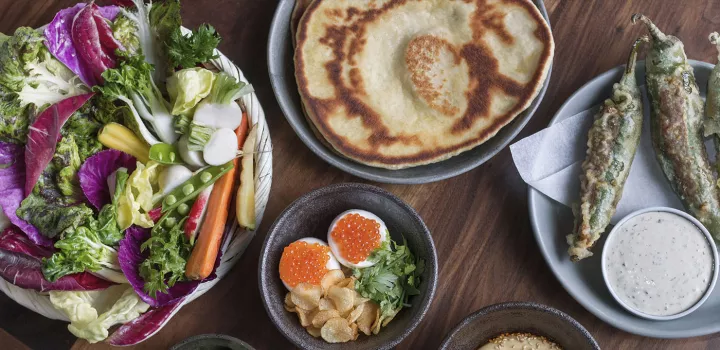 Majordōmo offers a dozen variations of Chinese flatbread