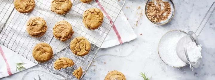 Recipe: Creating gingersnap cookies with vitamix