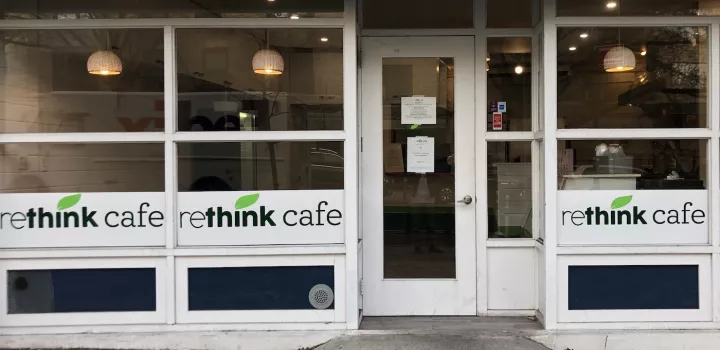 Rethink Food NYC opened a cafe for emergency food relief