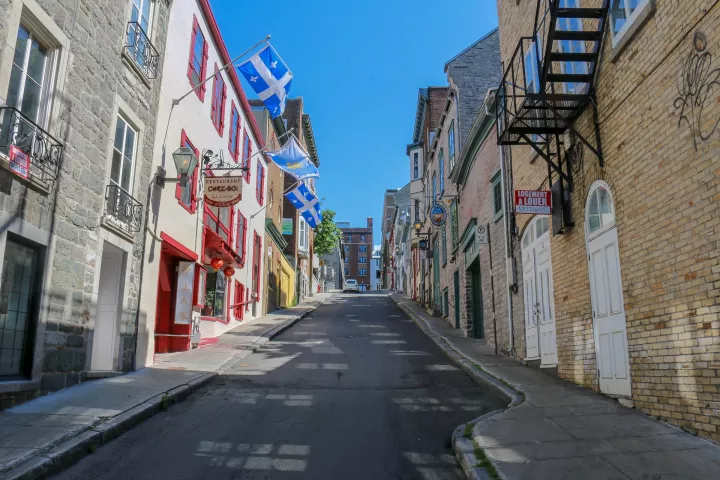 Street in Quebec City