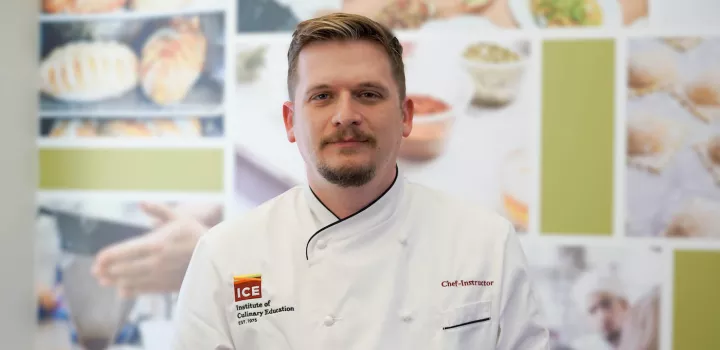 Shawn Matijevich, ICE Lead Chef for Online Culinary Arts & Food Operations