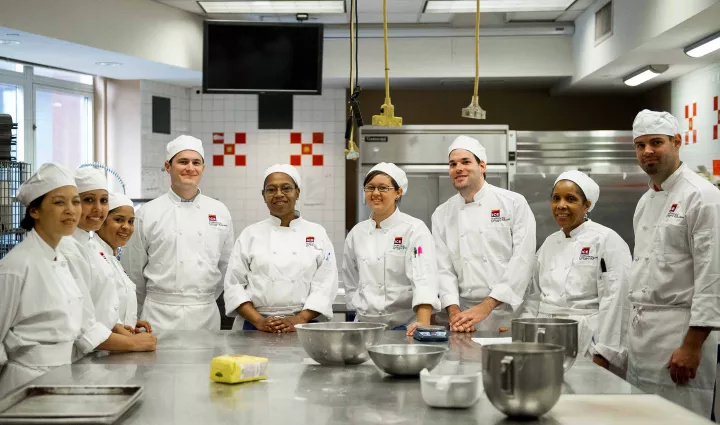 Students who began their culinary careers later in life, at the Institute of Culinary Education